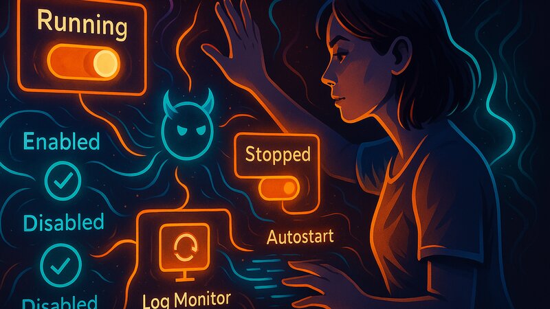 Service-Management: Dienste kontrollieren