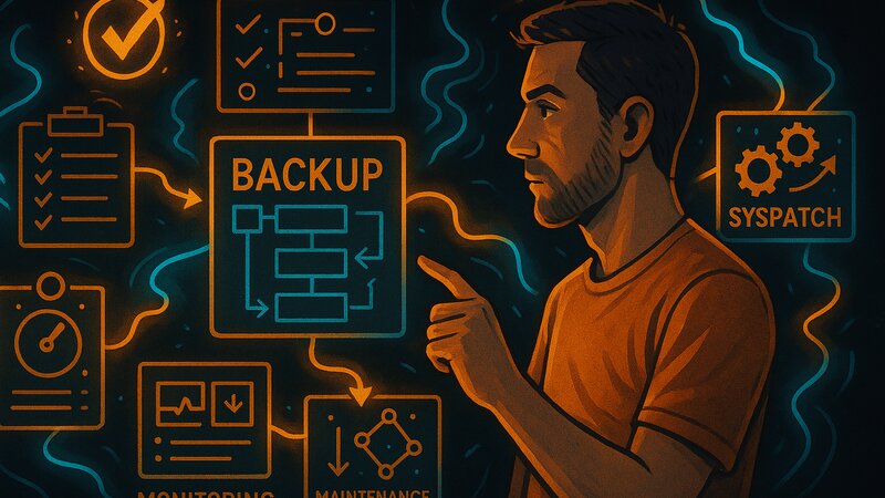 Backups und Wartung: dump, syspatch, Monitoring