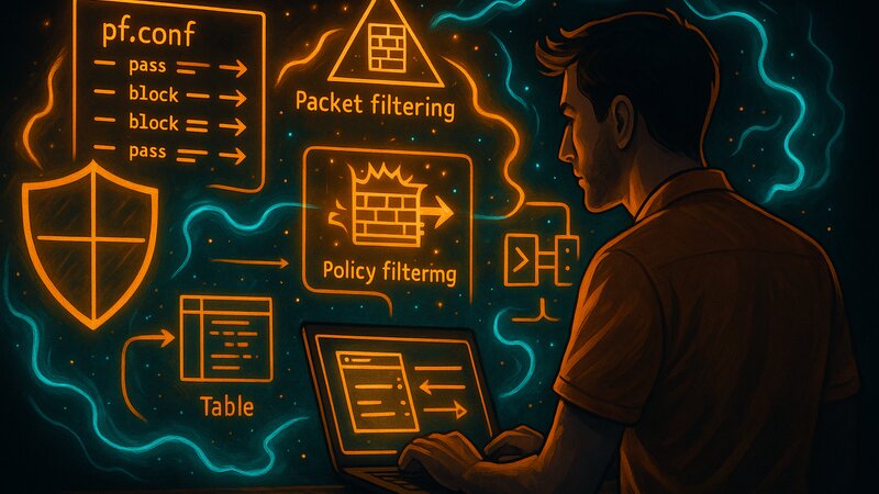 Firewall und pf: Paket-Filterung mit Packet Filter