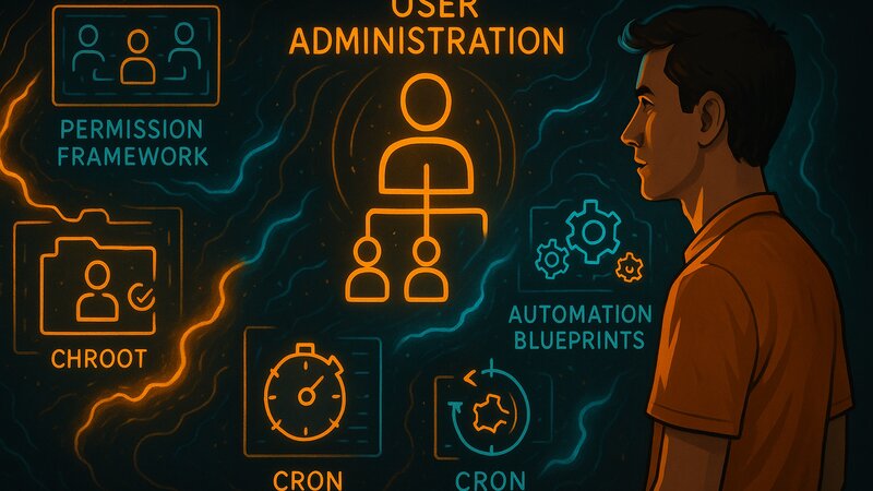 Benutzer und Automation: Verwaltung, cron, rc-Skripte