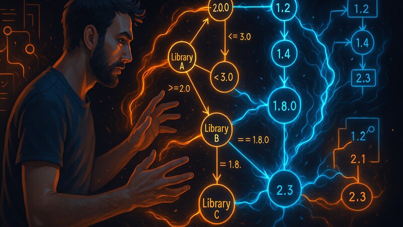 Abhängigkeitsauflösung: Bibliotheken verwalten