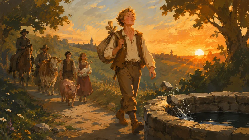 Hans in Luck – He Simply Let It Fall